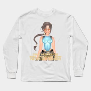 Tomb Raider (I'm losing patience) Long Sleeve T-Shirt